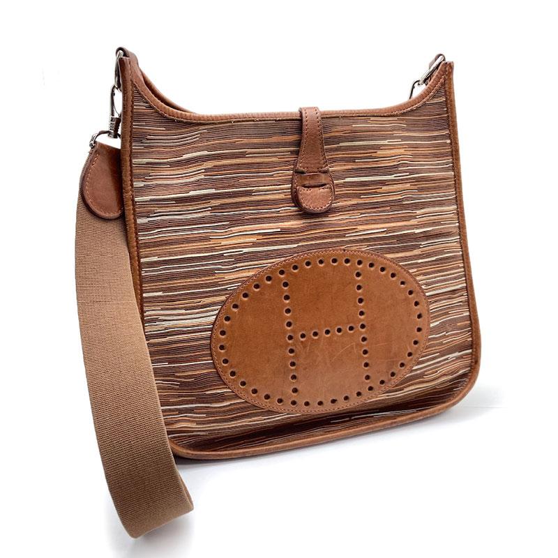 HERMES エルメス エブリン I PM ヴィブラート ブラウン マルチカラー  