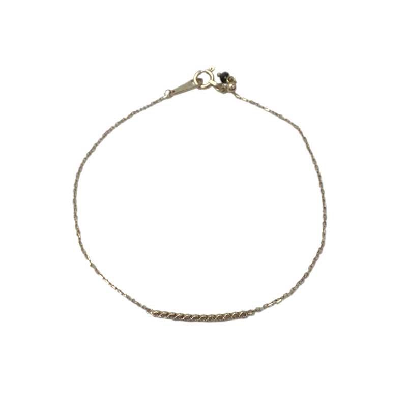 agete ブラックスピネル ブレスレット