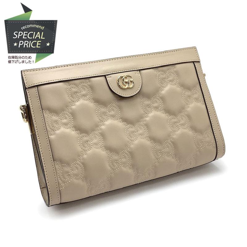 GUCCI グッチ GGマトラッセ スモール ショルダーバッグ レザー  