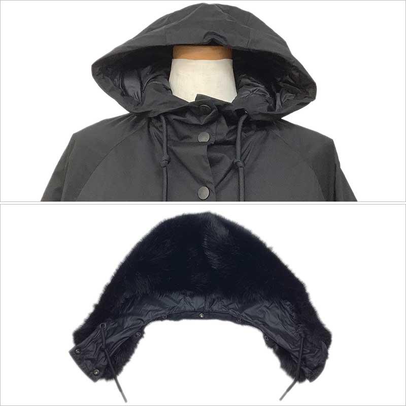 MONCLER モンクレール FRAGON フラゴン ブラック ナイロン MONCLER モンクレール FRAGON フラゴン ブラック ナイロン