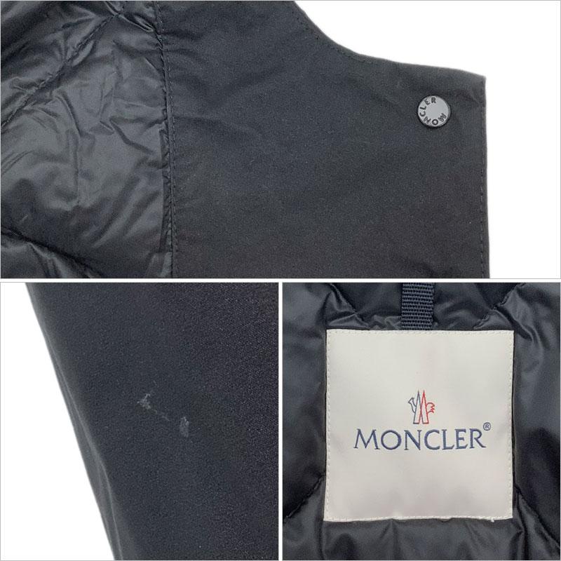 MONCLER モンクレール FRAGON フラゴン ブラック ナイロン MONCLER モンクレール FRAGON フラゴン ブラック ナイロン