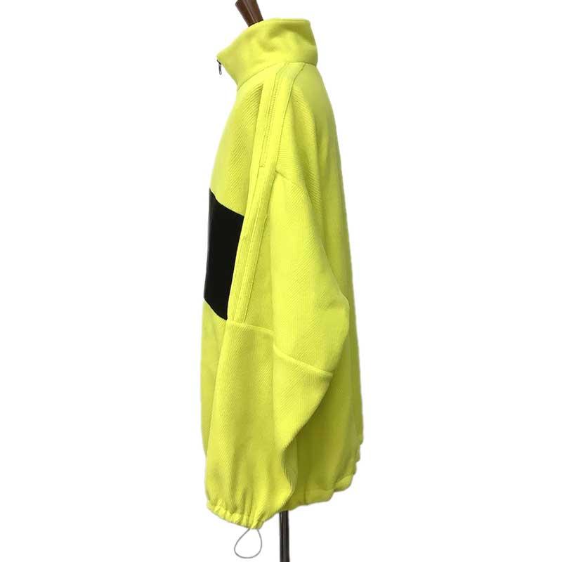 BALENCIAGA バレンシアガ ジャケット ウール ナイロン イエロー BALENCIAGA バレンシアガ ジャケット ウール ナイロン イエロー