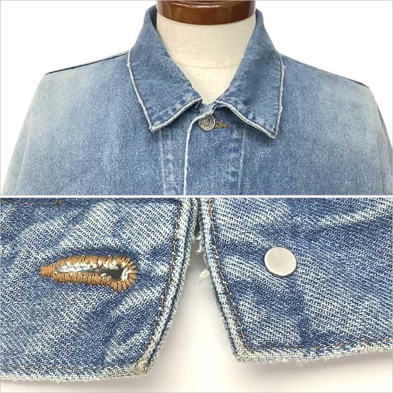 BALENCIAGA バレンシアガ デニムジャケット コットン ブルー BALENCIAGA バレンシアガ デニムジャケット コットン ブルー