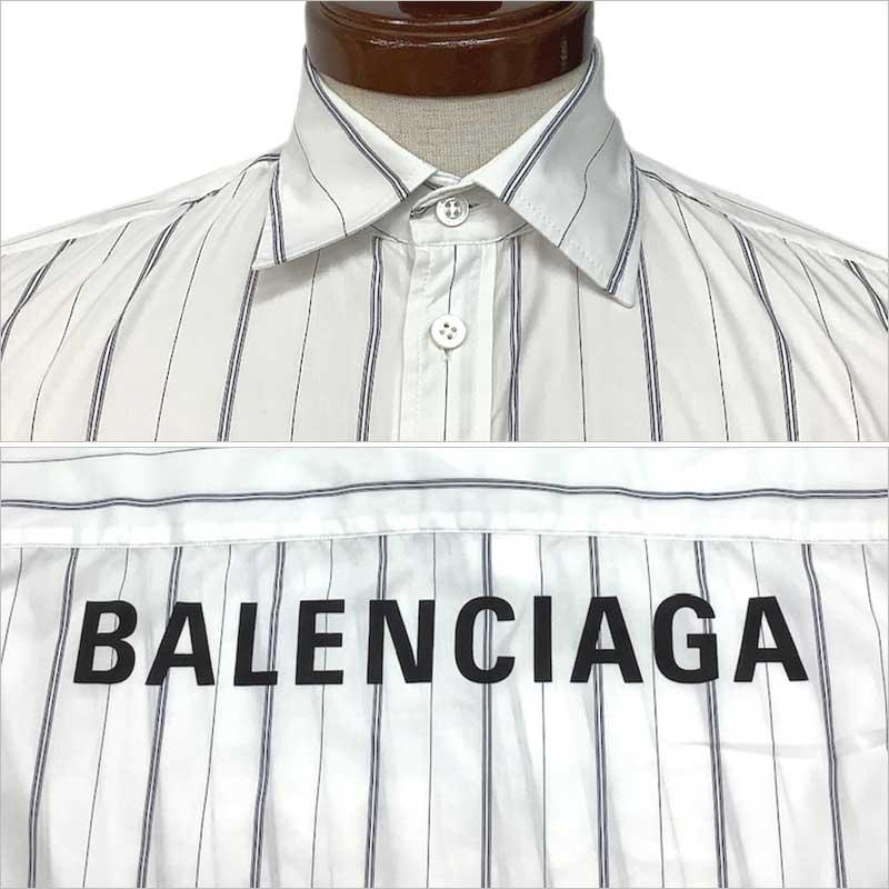 BALENCIAGA シャツ　34 BALENCIAGA カジュアルシャツ 34(XS位) 青x白x赤(チェック)