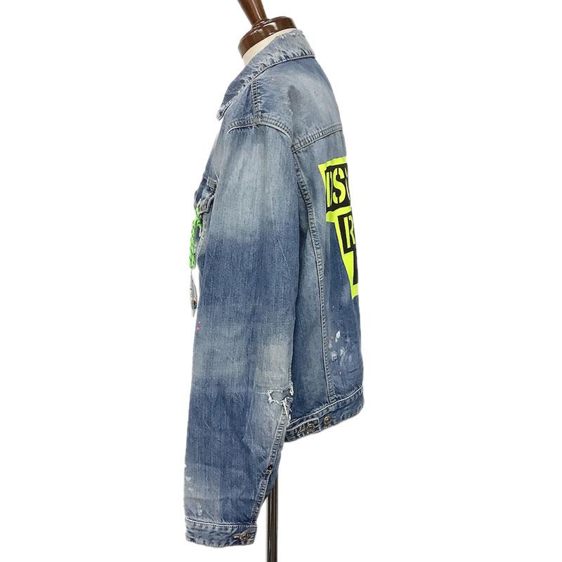 Dsquared2 ディースクエアード デニムジャケット コットン Dsquared2 ディースクエアード デニムジャケット コットン