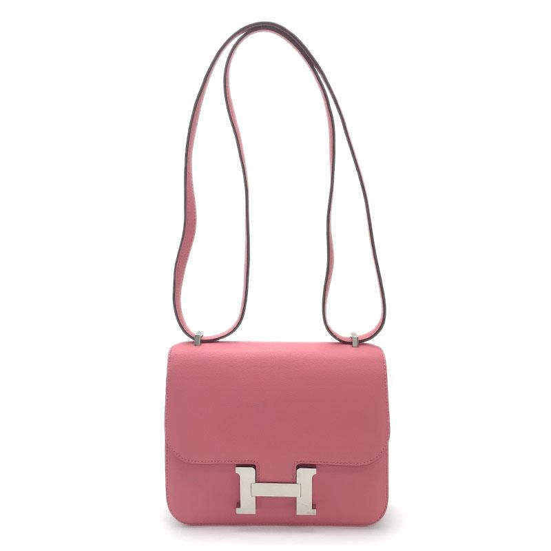 HERMES エルメス コンスタンス3 ミニ 18 ヴォースイフト ピンク  