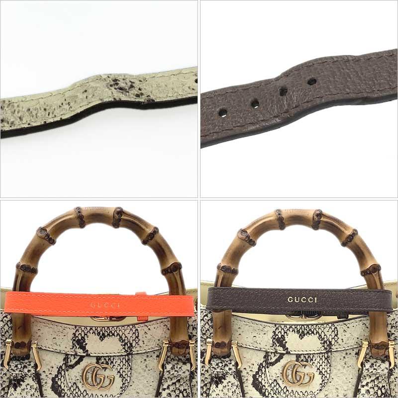 GUCCI グッチ ダイアナ スモール ハンドバッグ パイソン GUCCI グッチ ダイアナ スモール ハンドバッグ パイソン