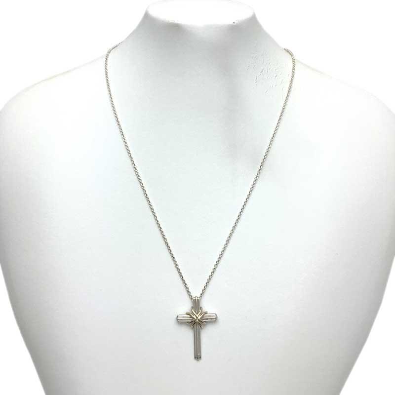 Tiffany&Co. ティファニー シグネチャークロス ペンダントネックレス