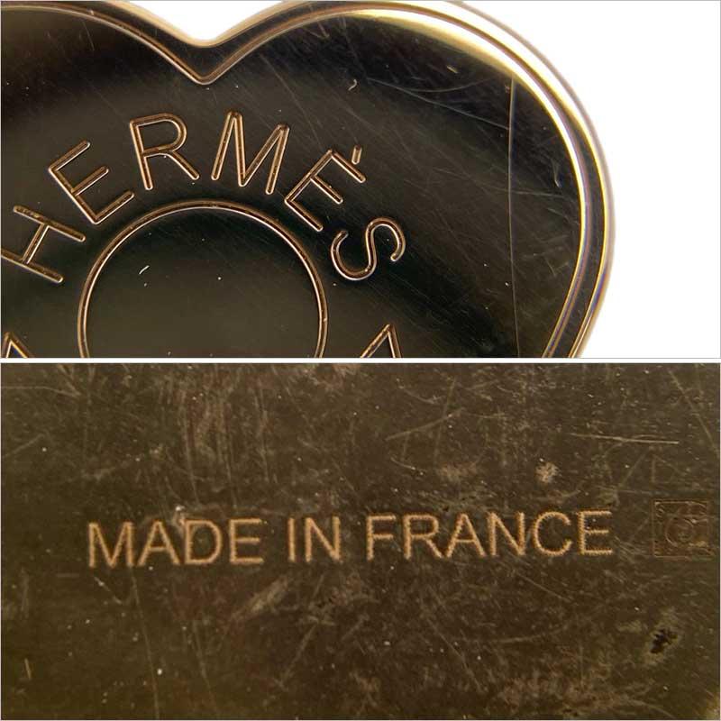 HERMES エルメス ミニ・クー ツイリーリング GP ゴールド ハート