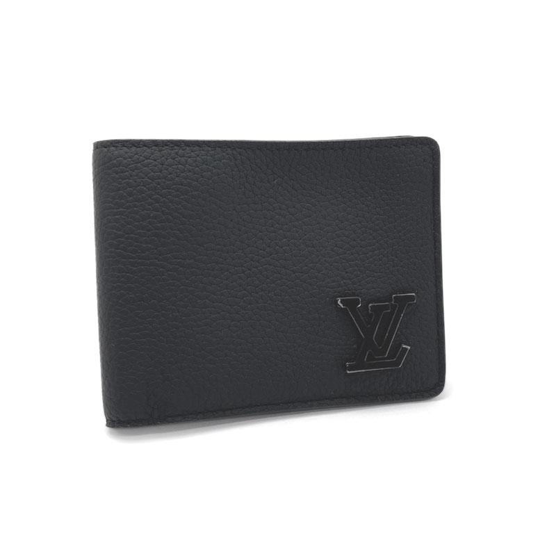 【美品】ルイヴィトン ポルトフォイユ　ミュルティプル M69829　ブラック LOUIS VUITTON ルイ・ヴィトン ポルトフォイユ・ミュルティプル