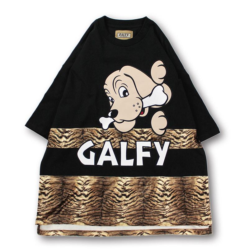 GALFY ガルフィー 小島 アニマル 切替 Tee 132040 半袖 Tシャツ GALFY ガルフィー 小島 アニマル 切替 Tee 132040 半袖 Tシャツ
