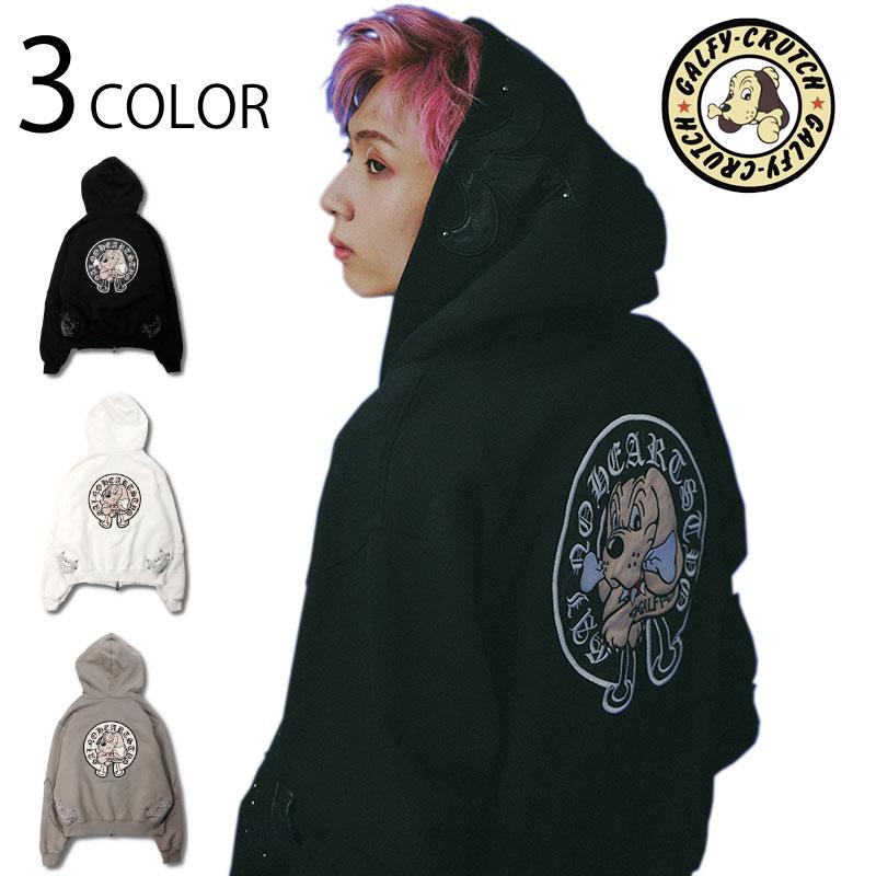 GALFY（ガルフィー） 百合の紋紋 パーカー 153015 長袖 パーカー ZIP