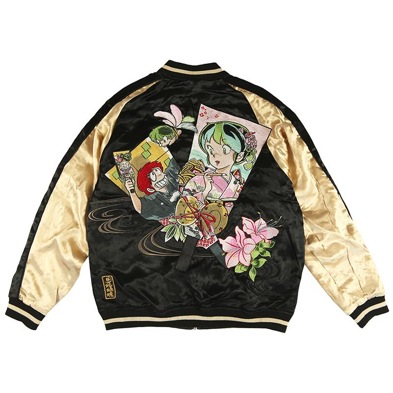 絡繰魂 からくりだましい × うる星やつら ラムちゃん 羽子板 刺繍