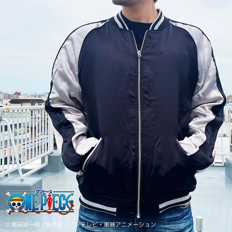 絡繰魂 スカジャン からくりだましい × ONE PIECE モンキー D 絡繰魂 スカジャン からくりだましい × ONE PIECE モンキー D
