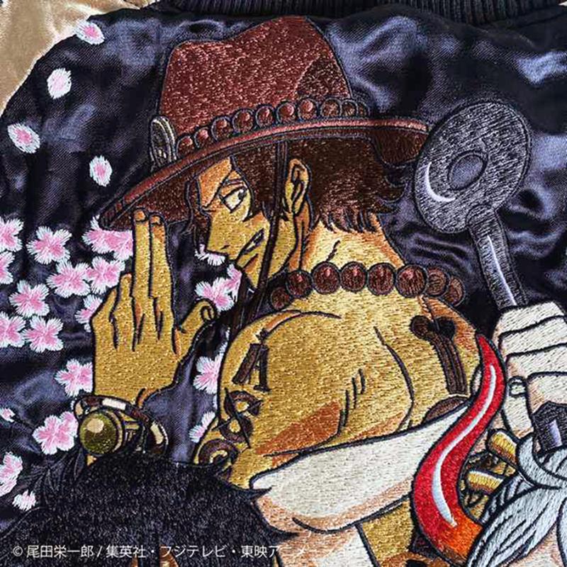 るーるーページ 絡繰魂 スカジャン からくりだましい × ONE PIECE ワンピース