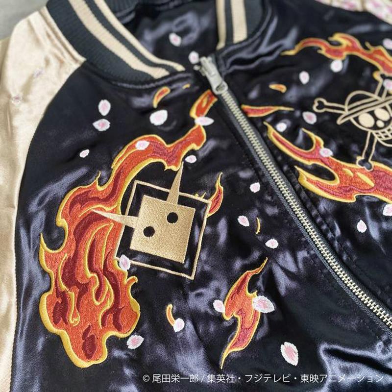 絡繰魂 スカジャン からくりだましい × ONE PIECE ワンピース 絡繰魂 スカジャン からくりだましい × ONE PIECE ワンピース