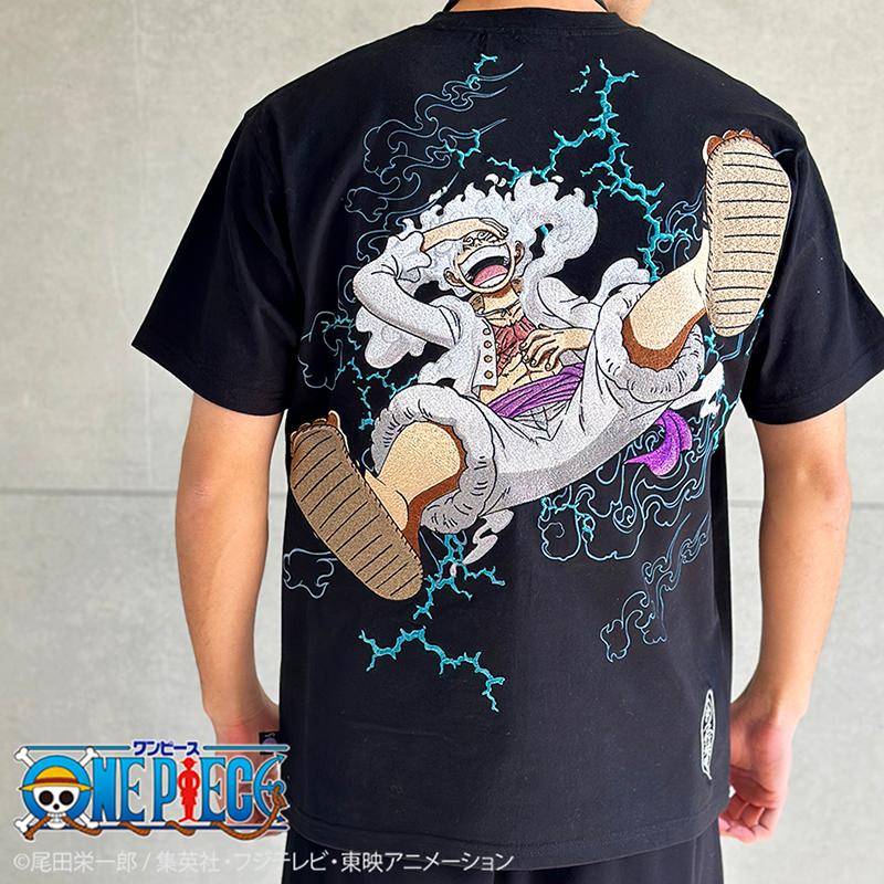 絡繰魂 × ONE PIECE ギア5 TEE 242009 XXXLサイズ 4L カラクリダマシイ