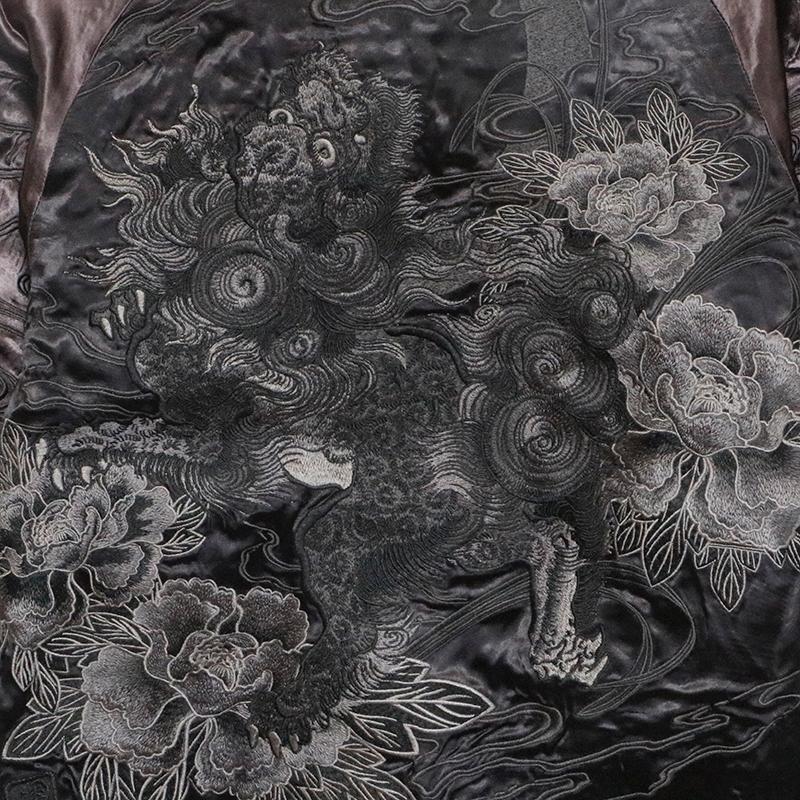 絡繰魂 漆 からくりだましい うるし 漆唐獅子牡丹 刺繍 和柄 絡繰魂 漆 からくりだましい うるし 漆唐獅子牡丹 刺繍 和柄