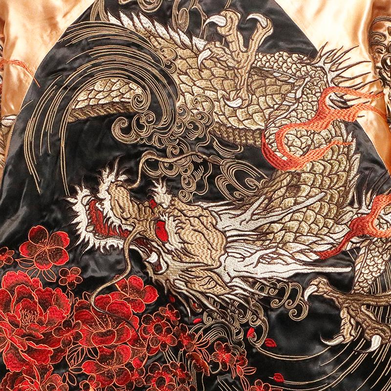 絡繰魂 粋 からくりだましい いき 龍神降臨 刺繍 和柄 リバ 絡繰魂 粋 からくりだましい いき 龍神降臨 刺繍 和柄 リバ