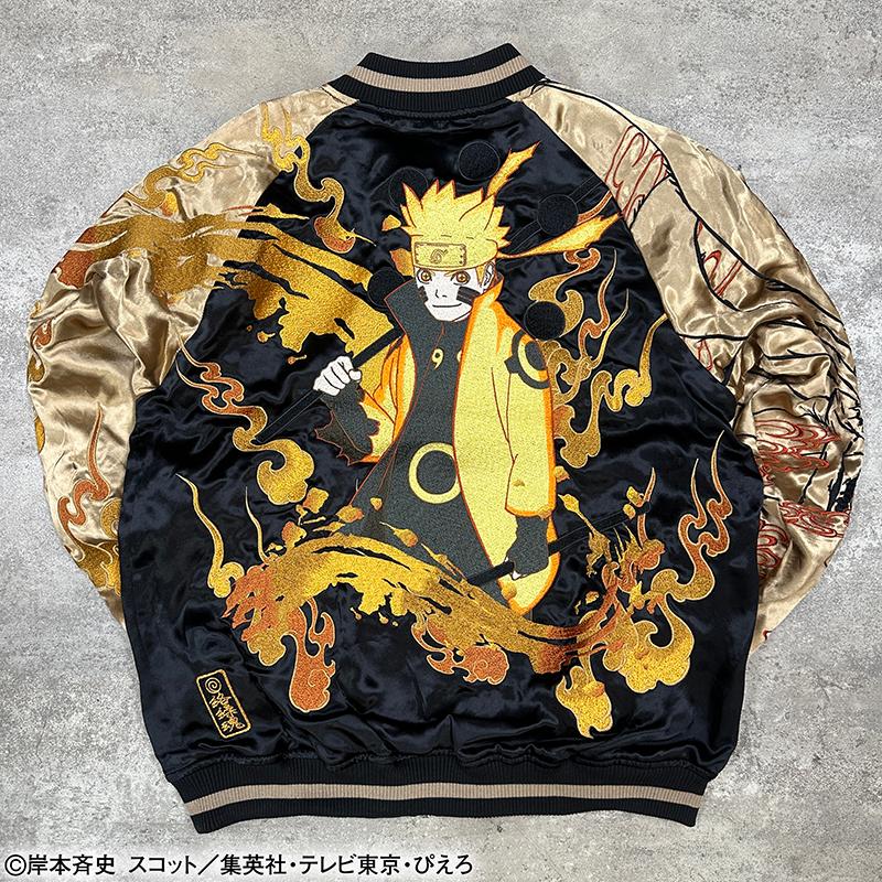 絡繰魂 4Lサイズ × NARUTO うずまきナルト 六道仙人モード 刺繍 リバ