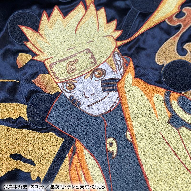 絡繰魂 × NARUTO うずまきナルト 六道仙人モード 刺繍 リバ−シブル