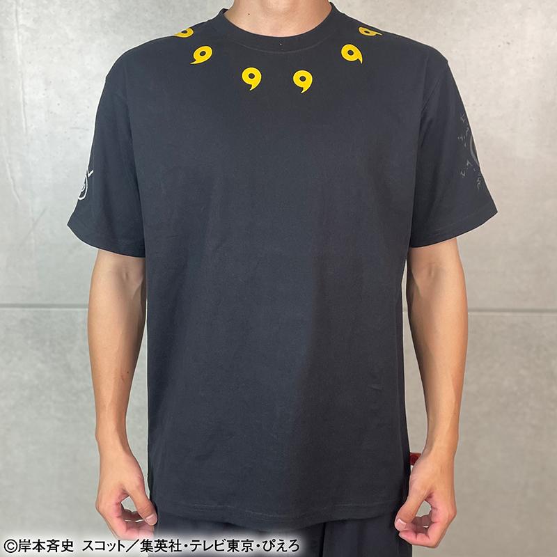 絡繰魂 4Lサイズ × NARUTO うずまきナルト 六道仙人モード 刺繍 半袖 T