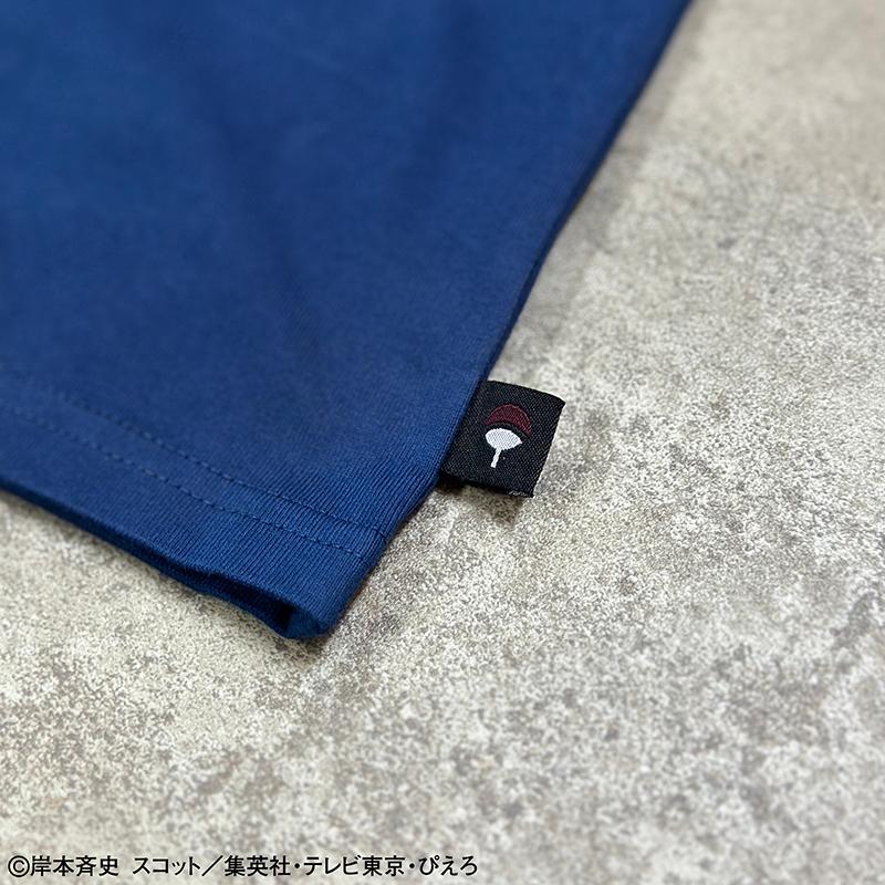 絡繰魂 × NARUTO うちはサスケ 刺繍 半袖 Tシャツ 252016 からくりだ