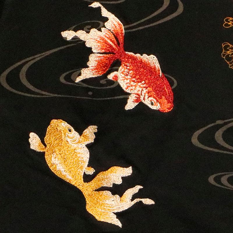 絡繰魂　スカート　マーメイド　刺繍　金魚　流儀圧搾 絡繰魂 スカート マーメイド 刺繍 金魚 流儀圧搾