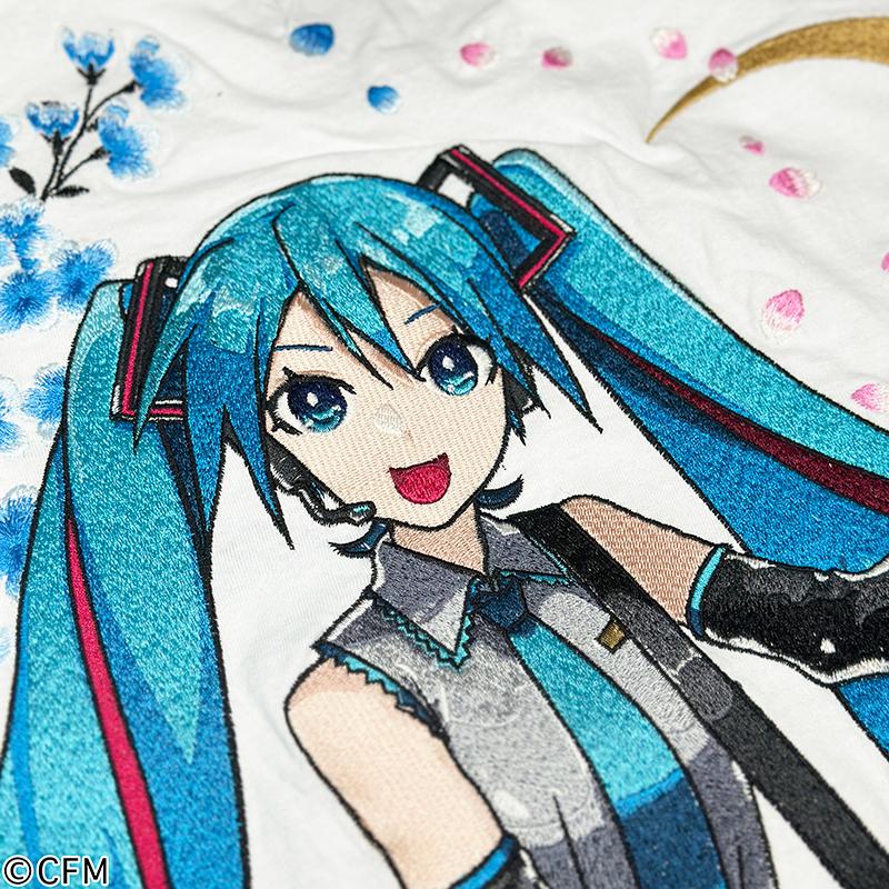 絡繰魂 予約販売 × 初音ミク 【初音ミク】桜満開Tee 262007 からくりだ
