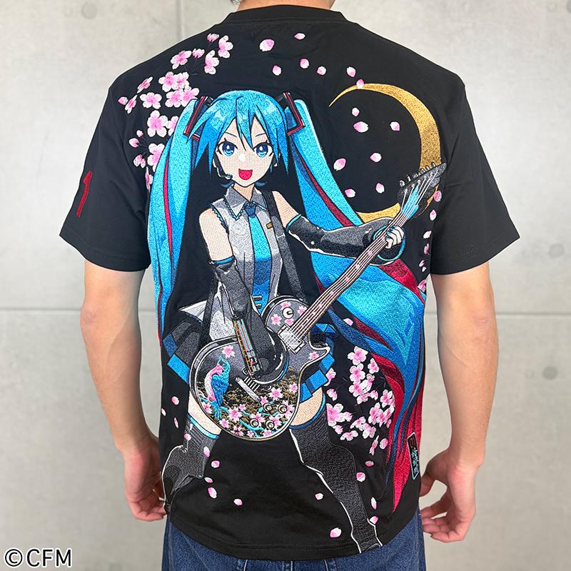 絡繰魂 予約販売 × 初音ミク 【初音ミク】桜満開Tee 262007 からくりだ