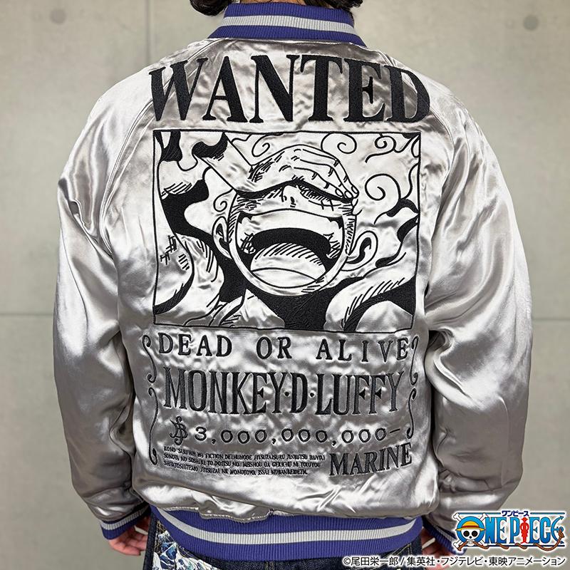絡繰魂 予約販売 × ONE PIECE ルフィ (エルバフ) 刺繍 リバ−シブル