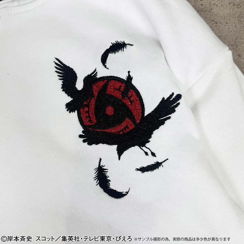絡繰魂 × NARUTO うちはイタチ 刺繍 ジップアップパーカー 262081
