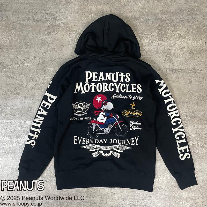 PEANUTS MOTORCYCLES ブラックパーカー imgrc0151254929.jpg