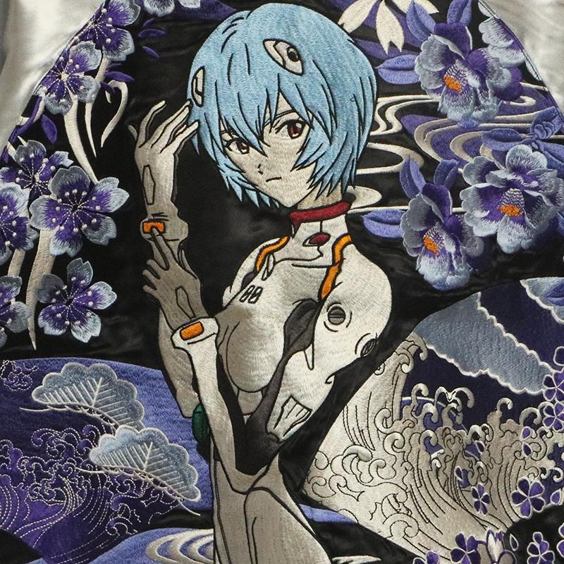 錦 nishiki × エヴァンゲリオン 和華流水綾波 刺繍 リバーシブル