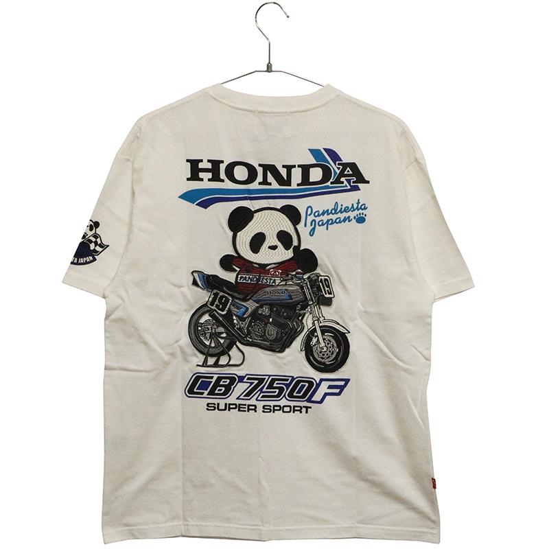 PANDIESTA（パンディエスタ） × HONDA CB750F FOUR 19 RIDER 半袖 T
