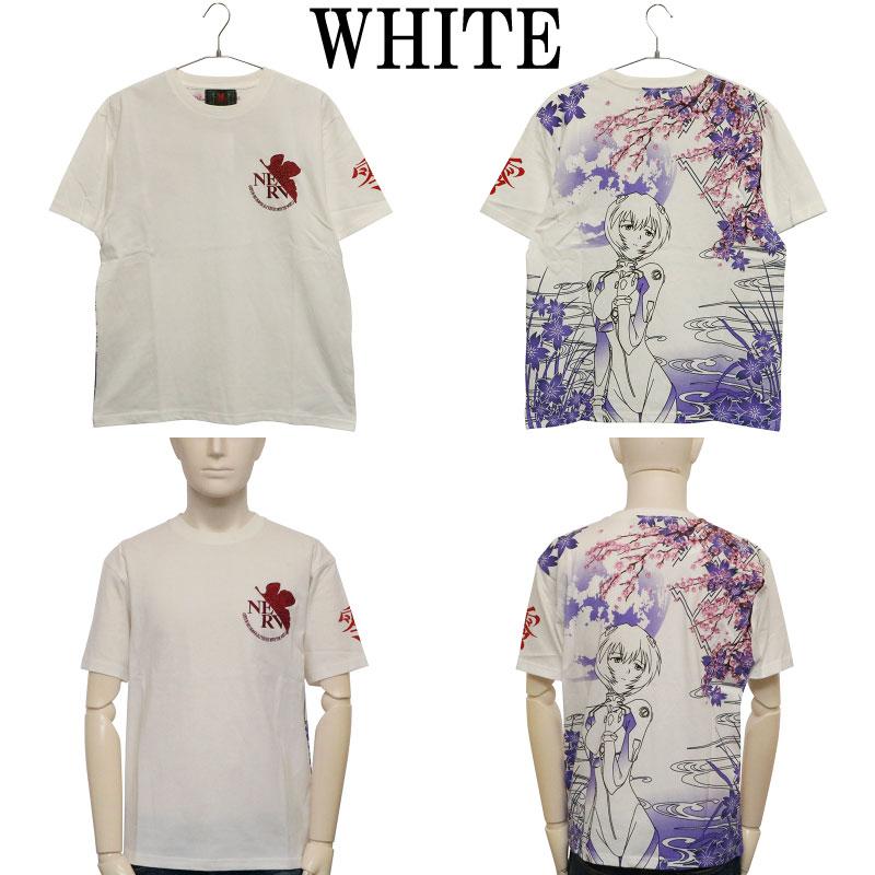 錦 nishiki × EVANGELION 満桜華 綾波レイ 和柄 半袖 Tシャツ 554218