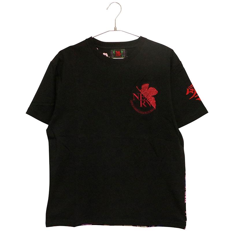 錦 nishiki × EVANGELION 満桜華 綾波レイ 和柄 半袖 Tシャツ 554218