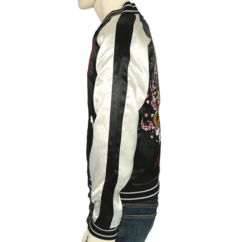 スカジャン 錦 nishiki ×エヴァンゲリオン 桜乱 EVA4機と月華 綾波レイ