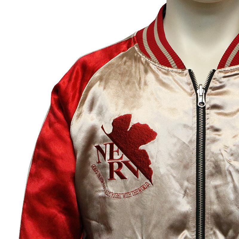 錦 nishiki × エヴァンゲリオン アスカ来日 刺繍 リバーシブル