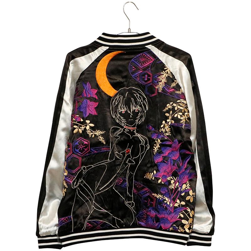 錦 nishiki × エヴァンゲリオン 零号機 綾波レイ 刺繍 リバーシブル