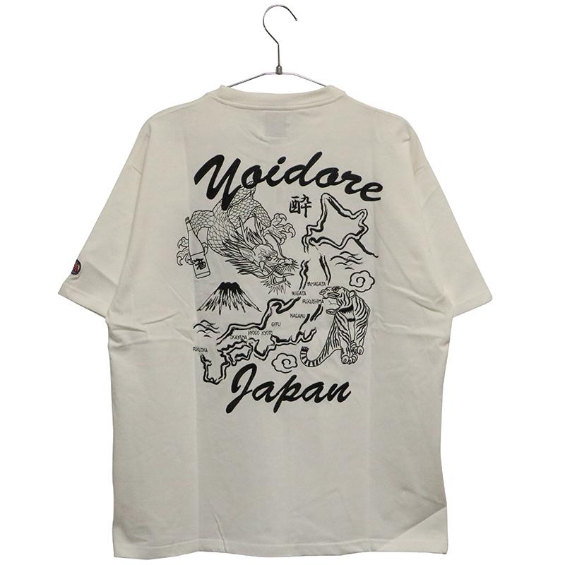 YOIDORE よいどれ 龍虎 JAPAN TEE 826213 半袖 Tシャツ ストリート