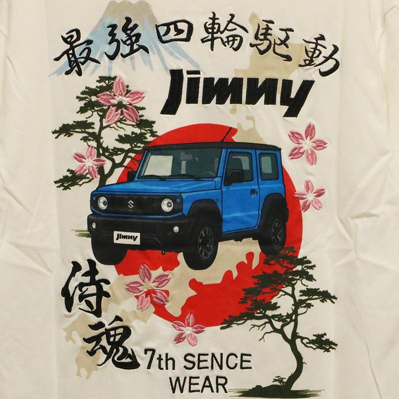 Jimny × 7TH SENSE WEAR Japan 半袖 Tシャツ （ 826540 ） SUZUKI