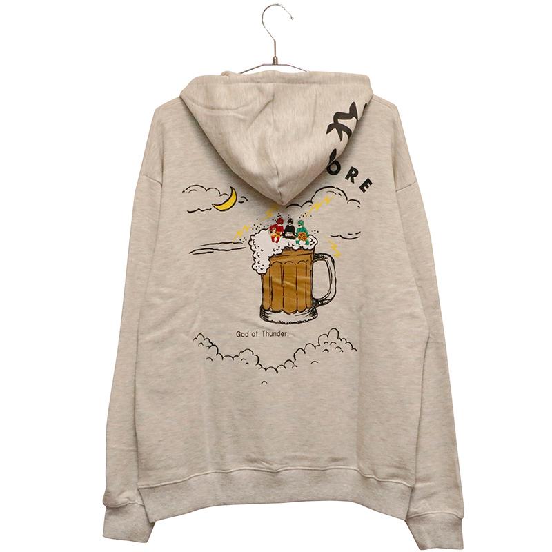 KAMINARISAMAパーカー YOIDORE 844513 ヨイドレ 酔いどれ 雷様