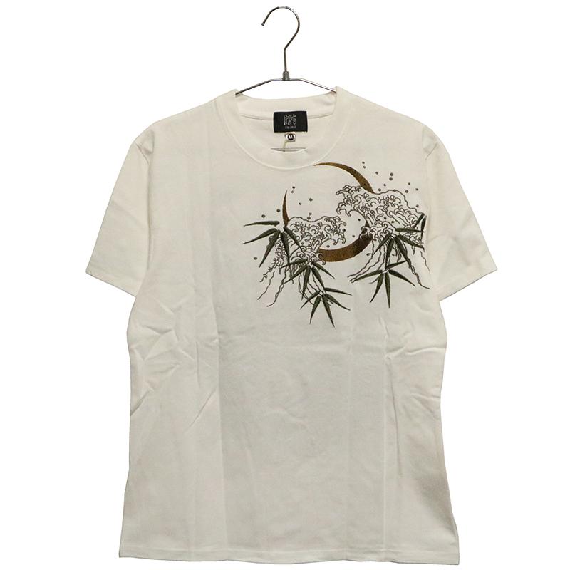 朧 おぼろ 猛虎 刺繍 和柄 半袖Tシャツ 9062211 和柄 和 半袖 Tシャツ