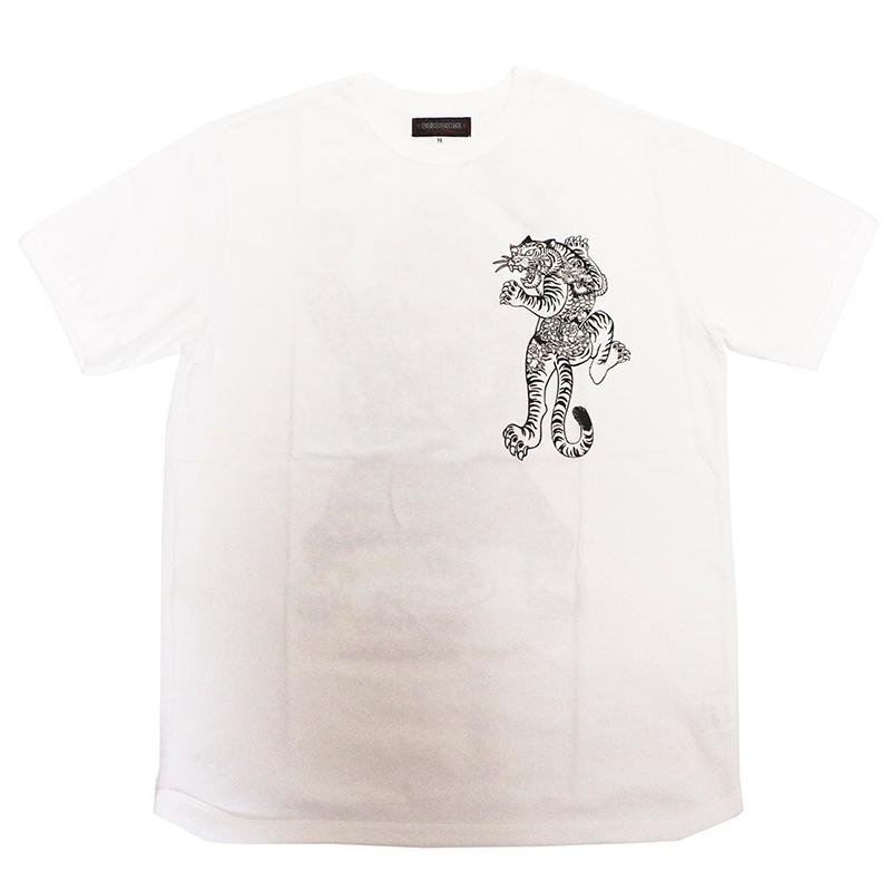 CHGIRI ちぎり チベタンタイガー 柄 和柄 半袖Tシャツ CHS49-683 半袖