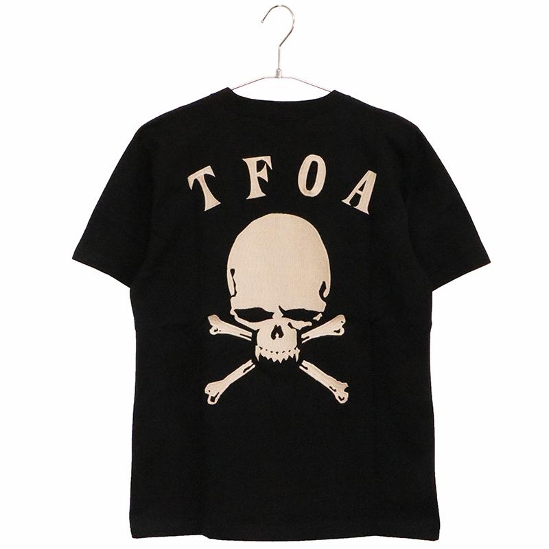 エフアールツー fr2死神 両面ロゴプリントドクロ 髑髏 骸骨 黒L エフアールツー fr2死神 両面ロゴプリントドクロ 髑髏 骸骨 黒L
