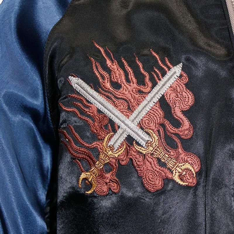dz51 satori スカジャン リバーシブル 阿修羅 メンズXL相当 dz51 satori スカジャン リバーシブル 阿修羅 メンズXL相当