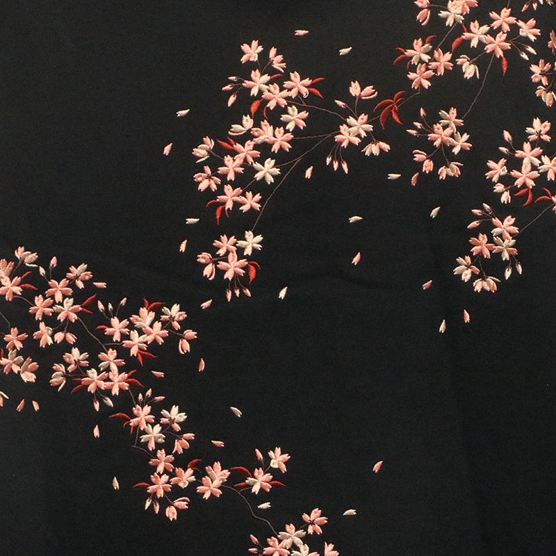古都古都 ことこと 桜 柄 刺繍 プル パーカー KTPK-010 和柄 長袖