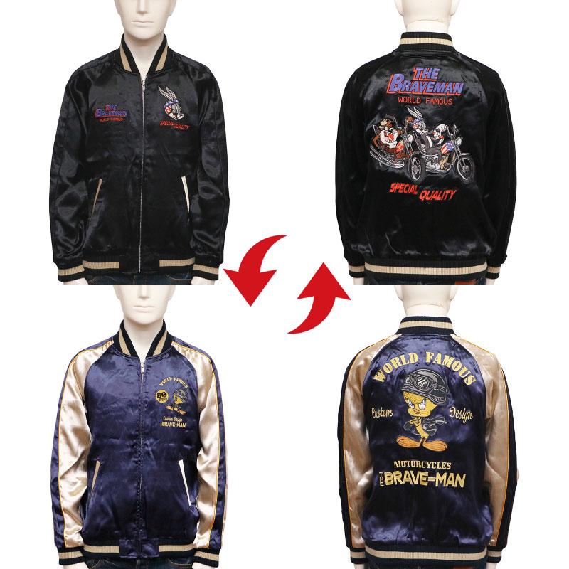 スカジャン THE BRAVEMAN × LOONEY TUNES バッグス・バニー 