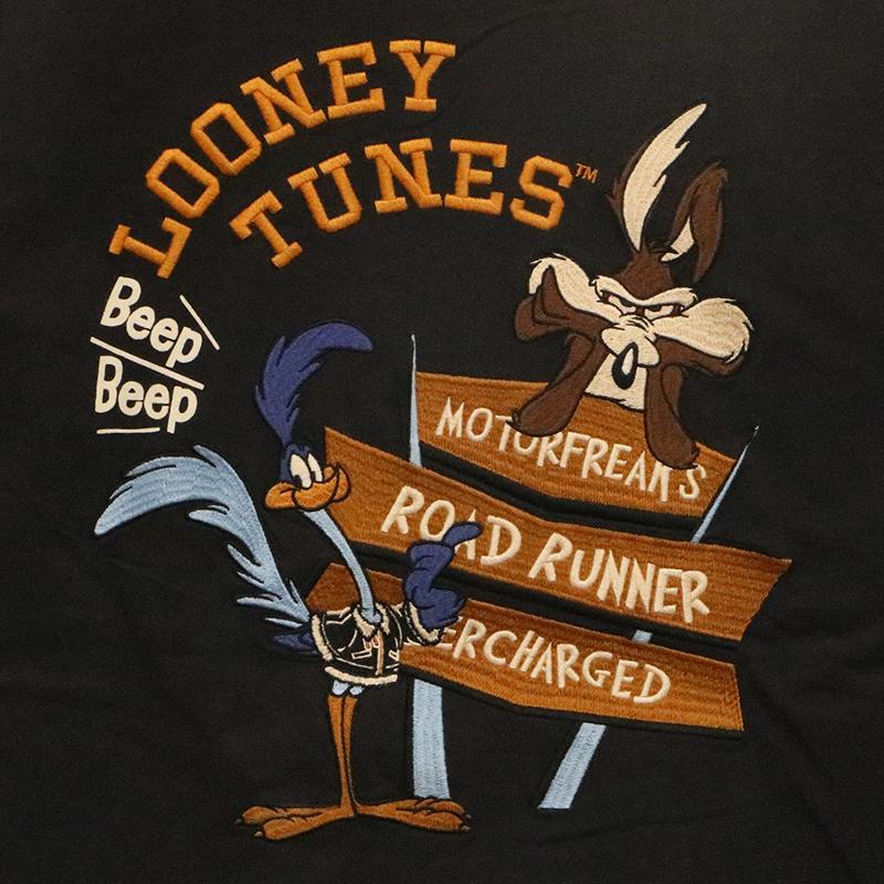 NEVERMIND × LOONEY TUNES ロードランナー ワイリー・コヨーテ 刺繍